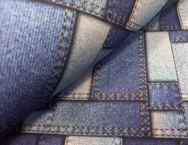 DMCV jeans pattern blue