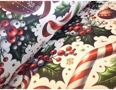 Christmas satin