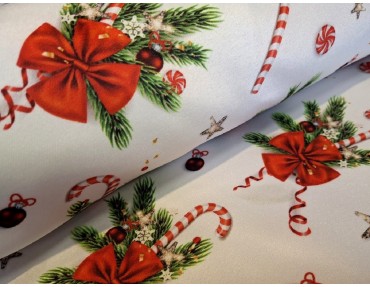 Christmas satin