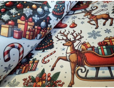 Christmas satin