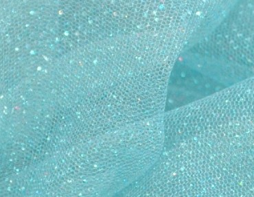 Elasztikus Glitter Tüll