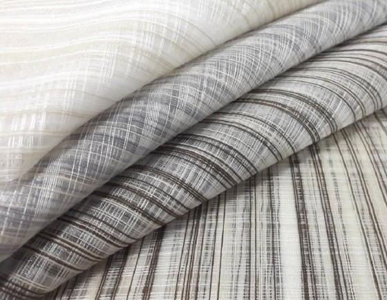 striped organza