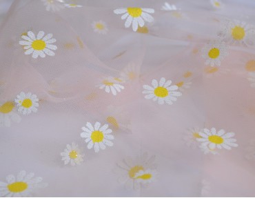 Tulle flowers